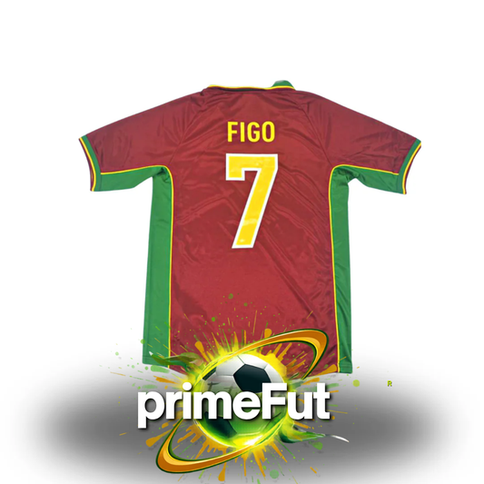 Camisa Portugal 1998 - Figo #7 | PrimeFut