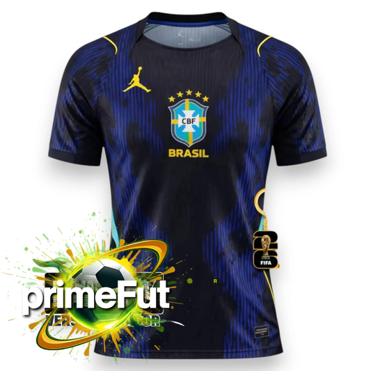Camisa Brasil 2026 - Versão Jogador Azul| PrimeFut