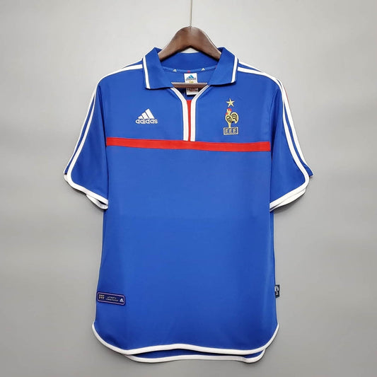 Camisa França Retrô 2000  | PrimeFut
